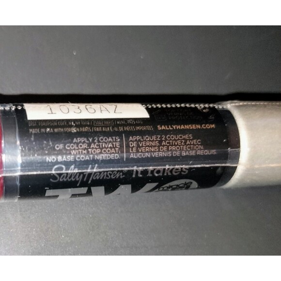 Sally Hansen Miracle Gel It Takes Two Nail Color 980 Can't Beet Royalty Top Coat - Picture 12 of 16